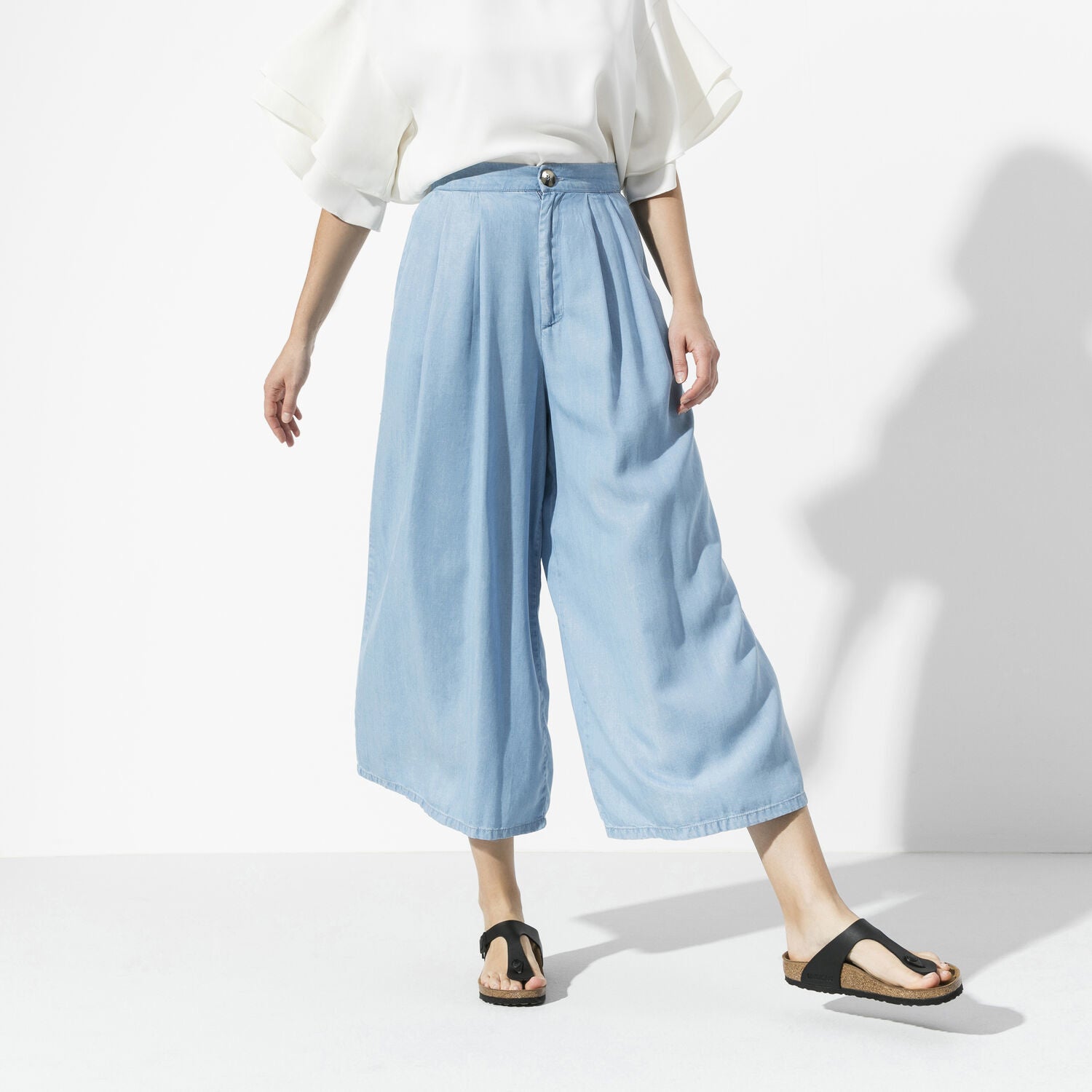 Birkenstock Gizeh Zwart Normaal Voetbed Dames Slipper