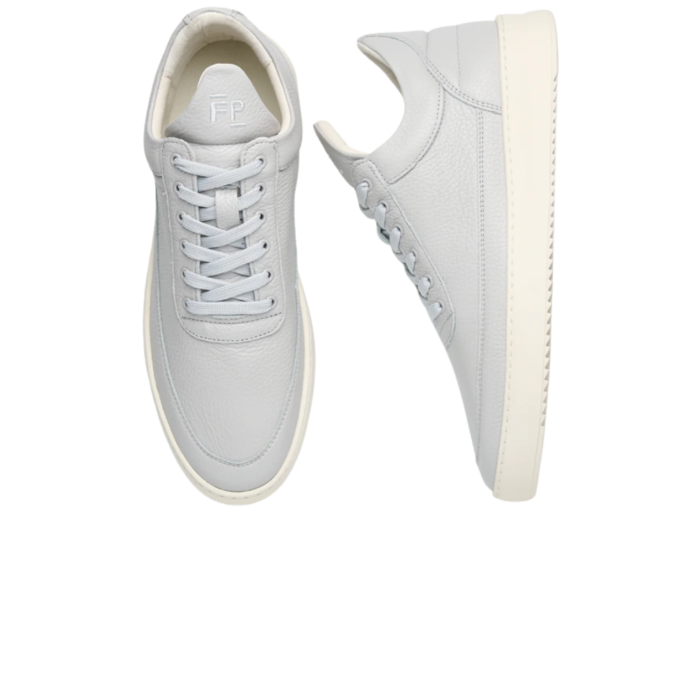 Filling Pieces Low Top Grain Grijs Heren Sneaker