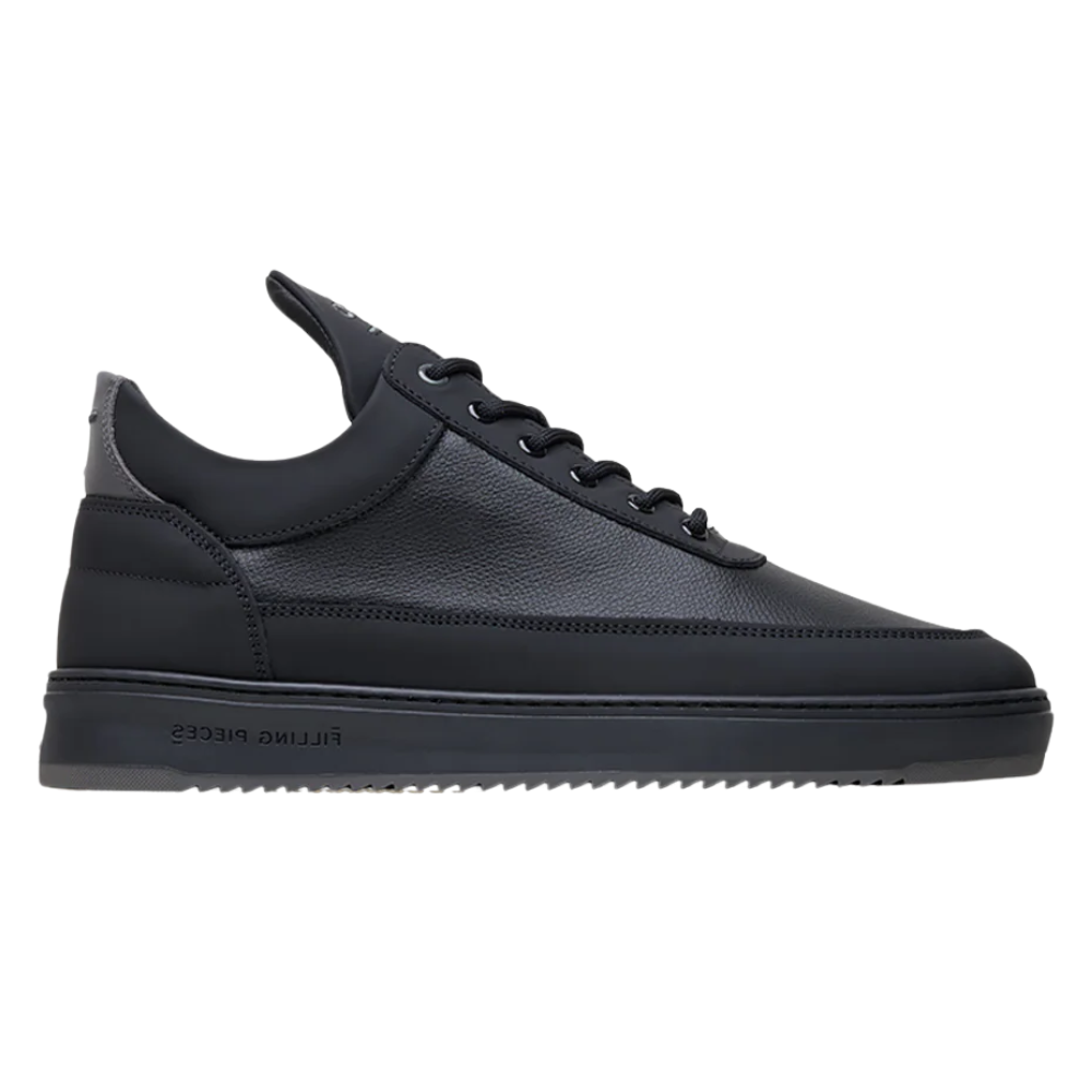 Filling Pieces Low Top Tech Crumbs Zwart Heren Sneaker