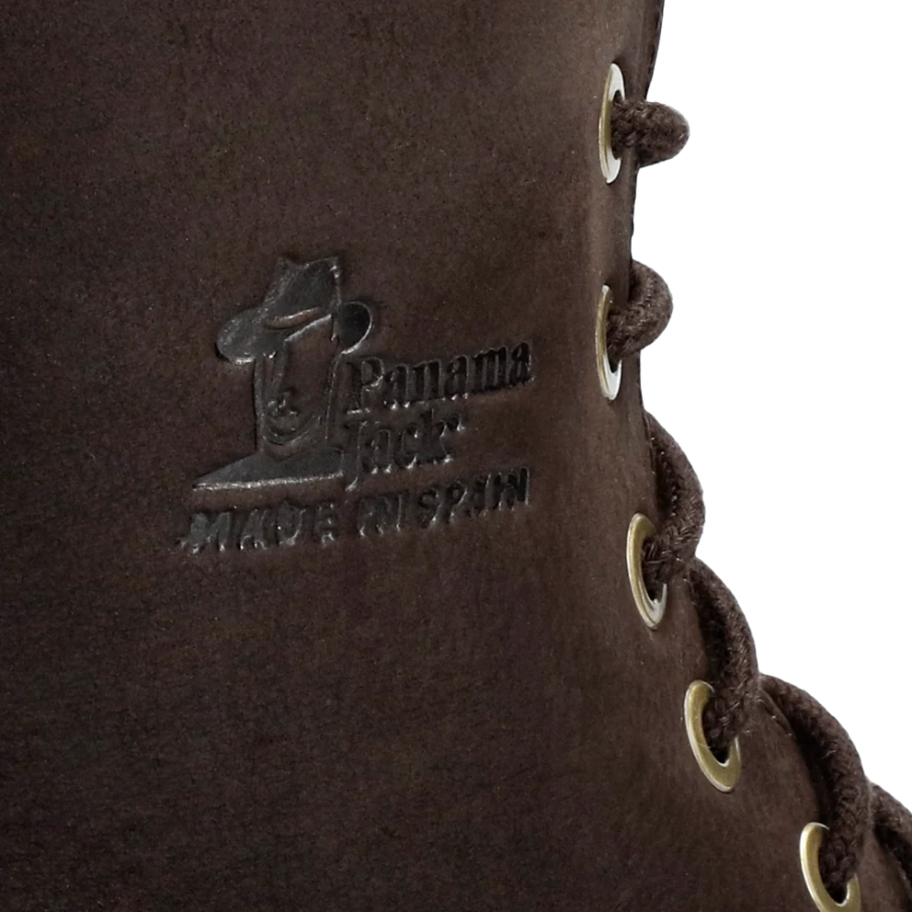 Panama Jack Frisia B43 Bruin Nubuck Dames Laars met Bontvoering