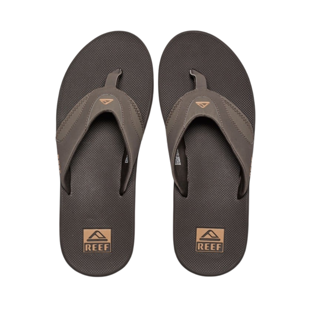 Reef Fanning Brown Gum Bruin Heren Slipper