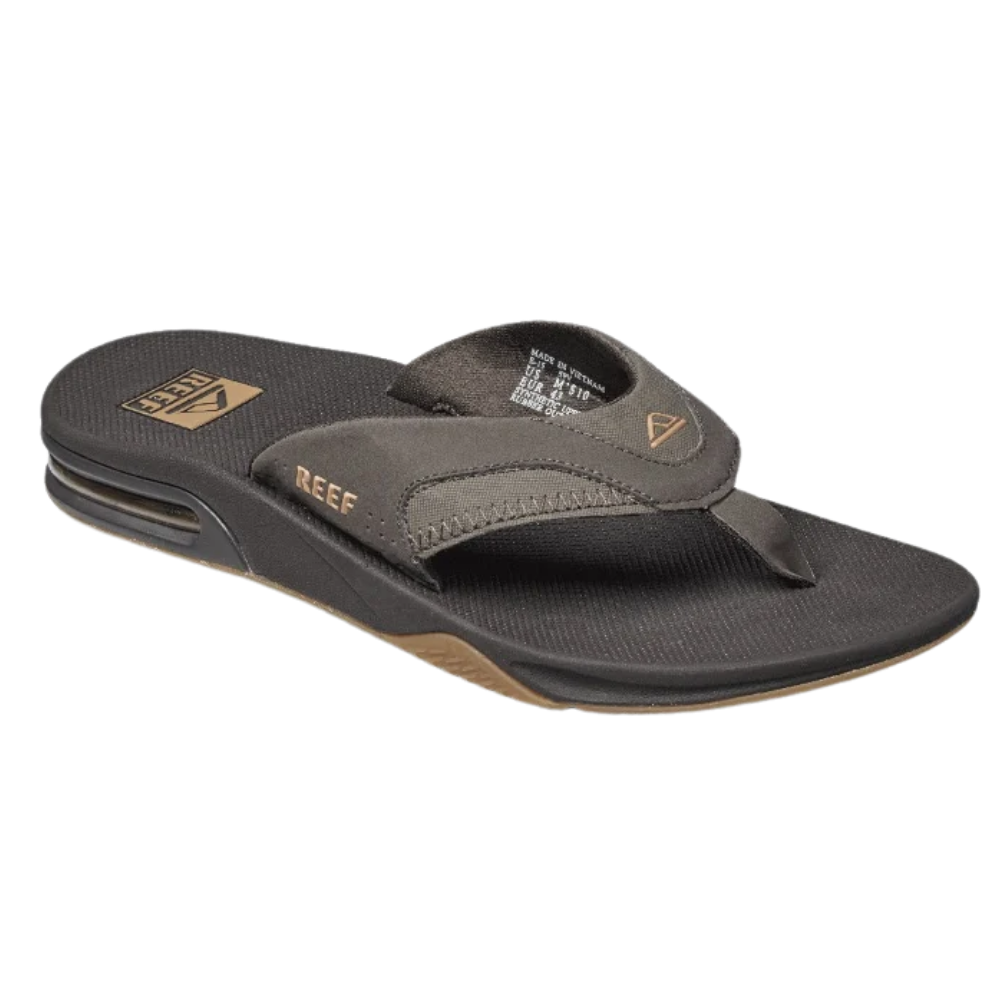 Reef Fanning Brown Gum Bruin Heren Slipper