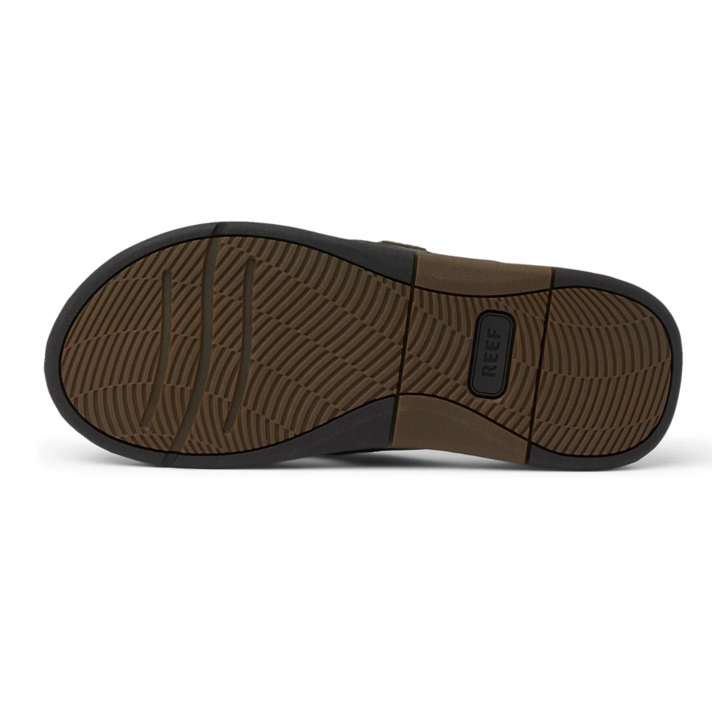Reef Leather Bruin Heren Slipper