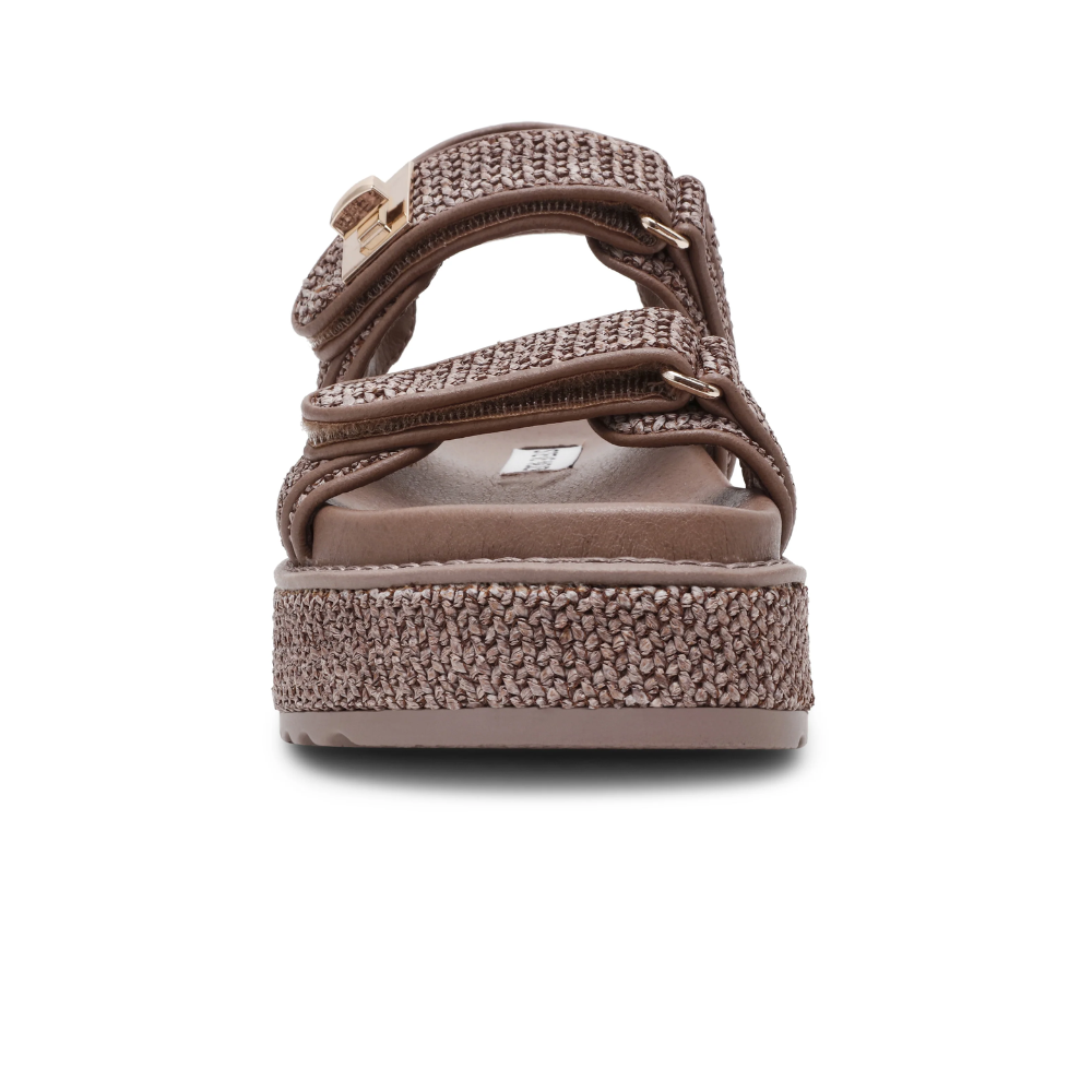 Steve Madden Bigmona Grijs Bruin Dames Sandalen