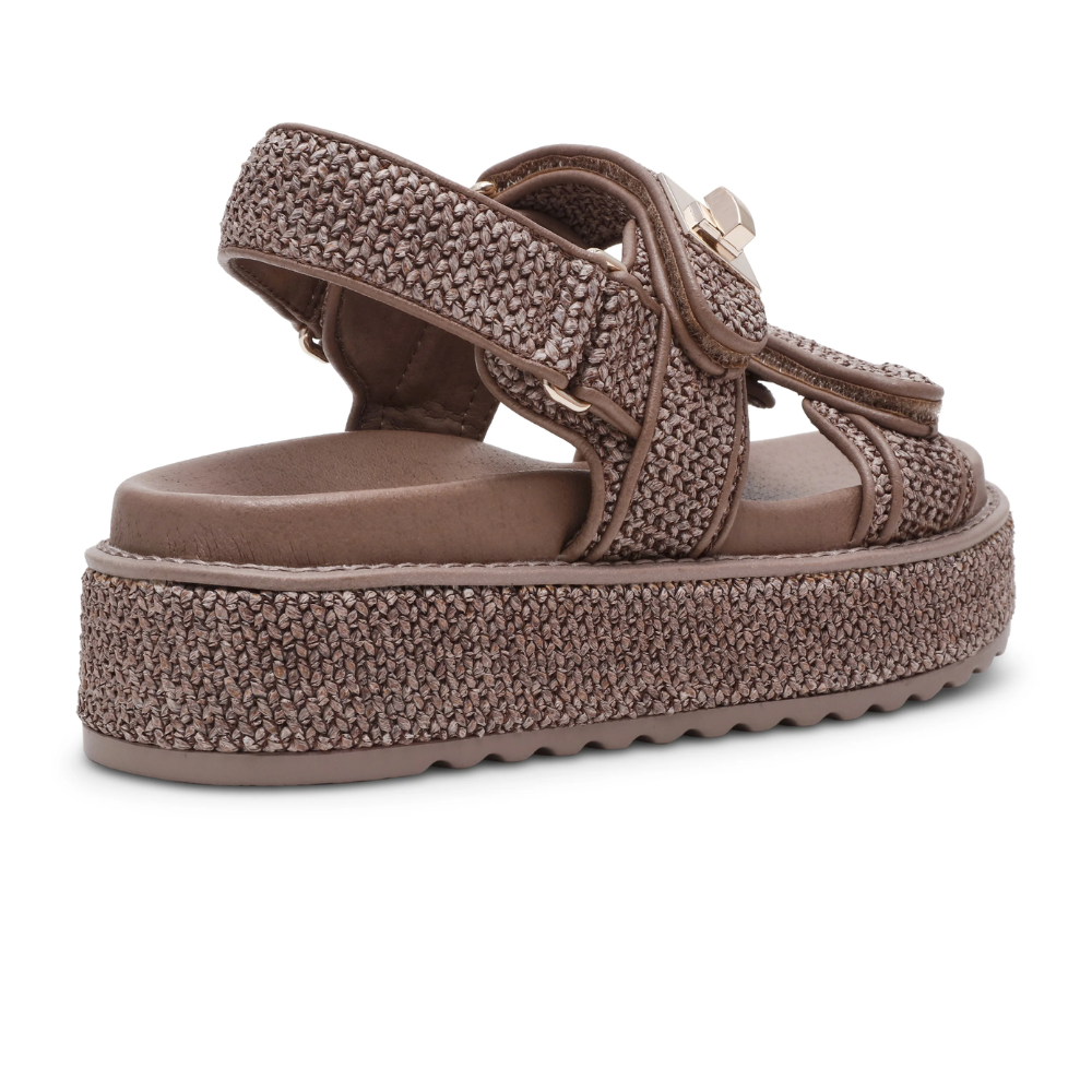 Steve Madden Bigmona Grijs Bruin Dames Sandalen