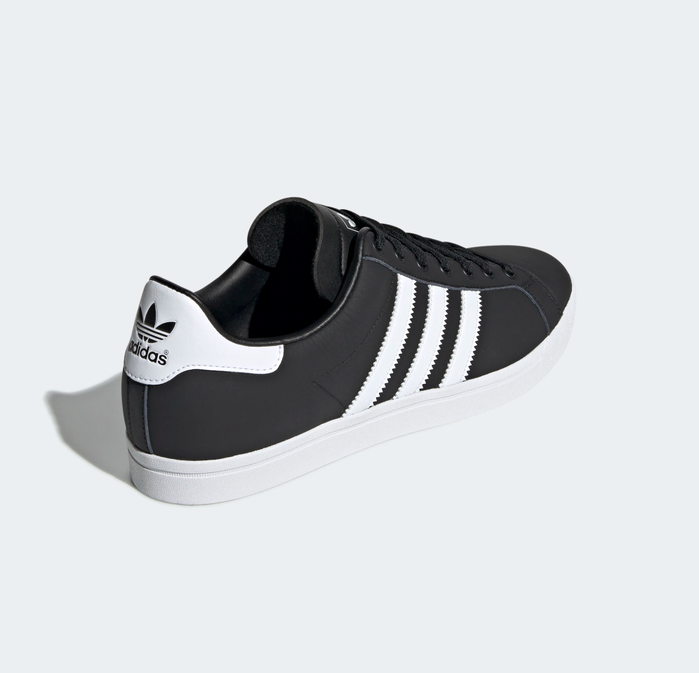 Adidas Coast Star Zwart / Wit - EE8901 - Heren Sneaker