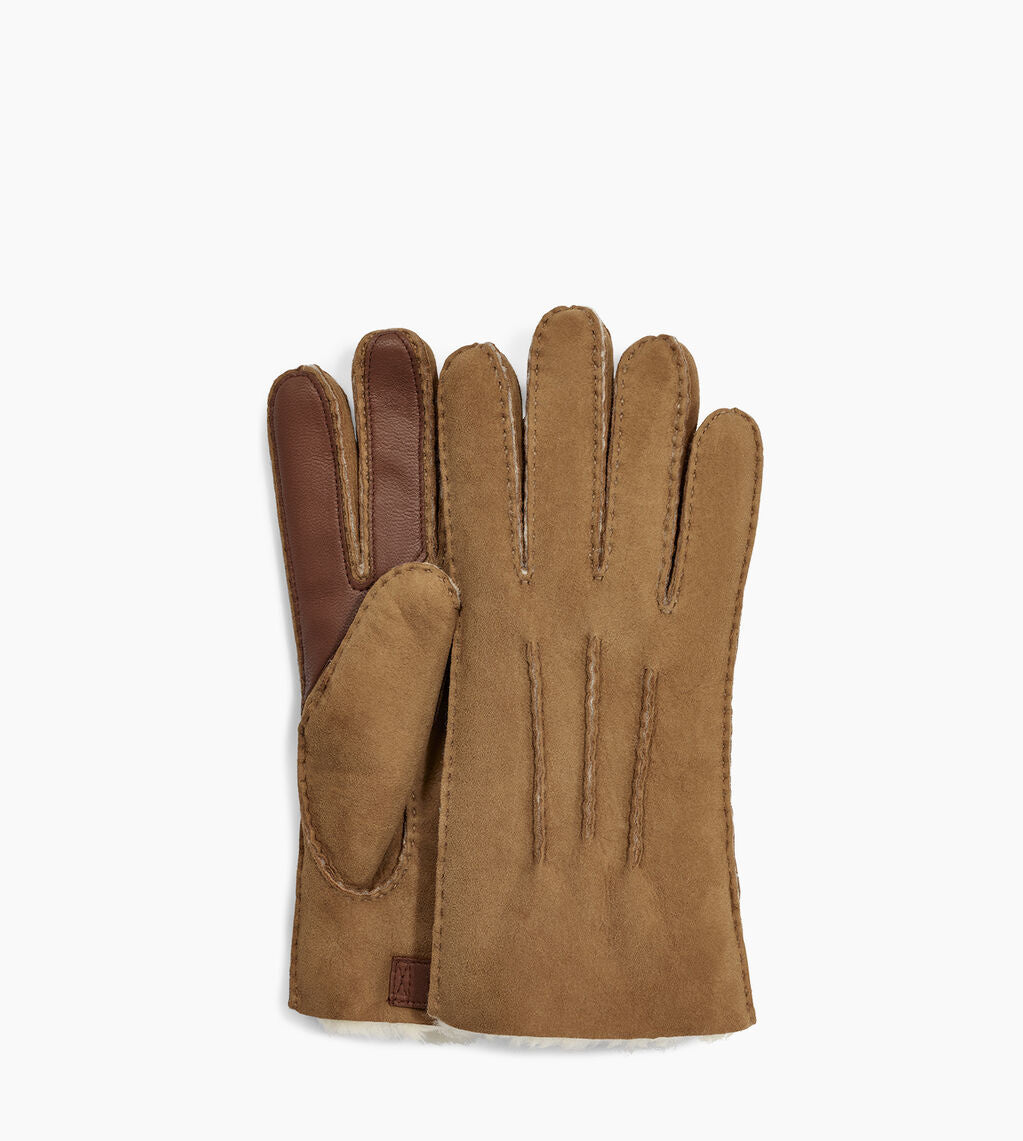 Contrast Sheepskin Tech Handschoenen